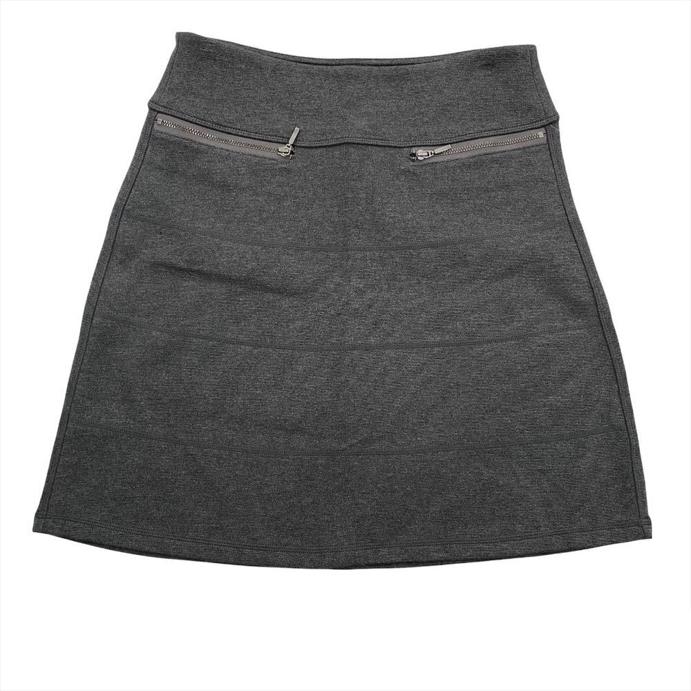 Athleta‎ Strata Skirt Gray Cotton Modal Nylon Spandex NWT Women's XS